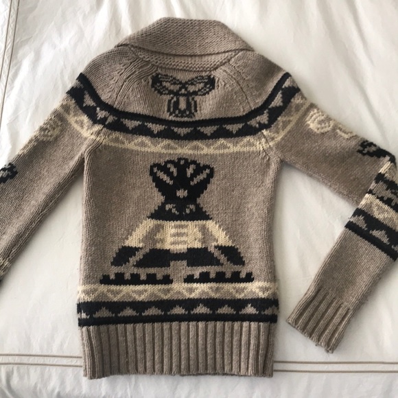 Aritzia TNA lambswool zip up. - Picture 3 of 3